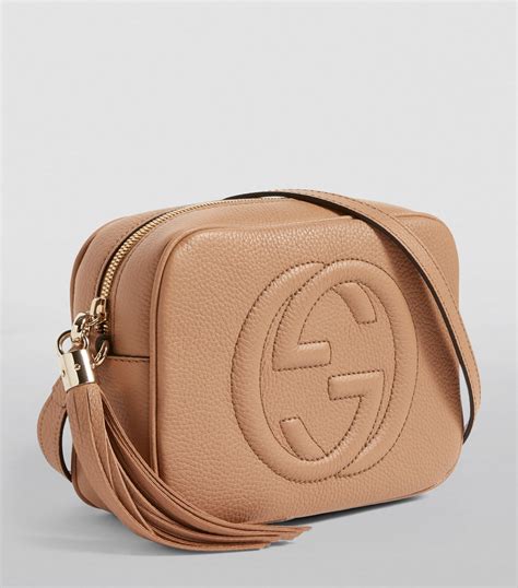 gucci leather camera bag